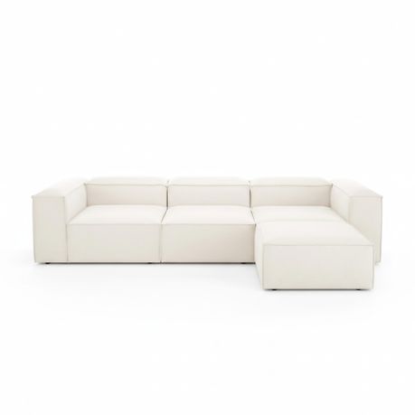 Modular Stitched 2.8m L-Shape Sofa